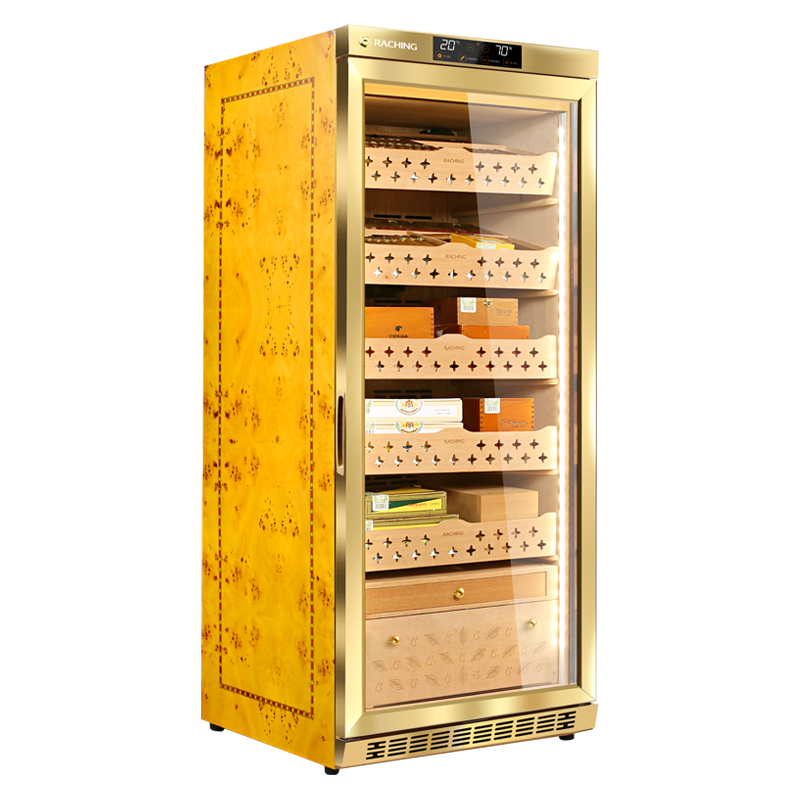 MON 1800A Precision Electronic Cigar Humidor | 1000-1200 Cigars