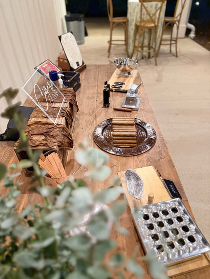 Why a Cigar Bar Is the Perfect Addition to Your Wedding Reception